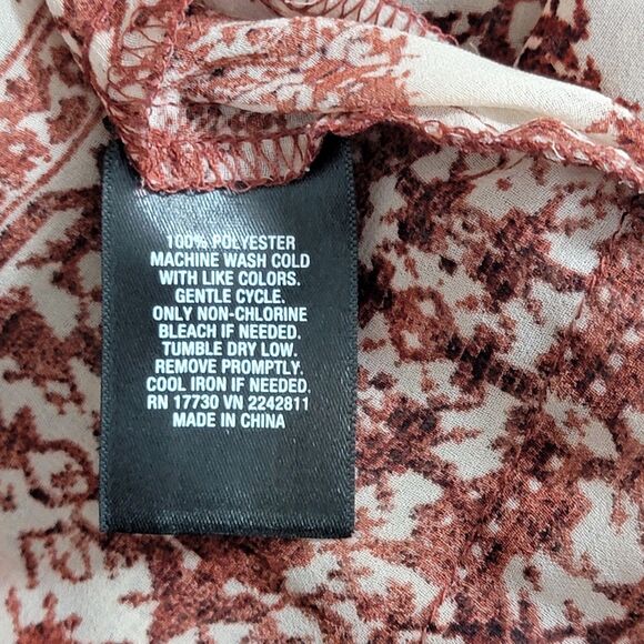 Mossimo Supply Co. Floral Kimono Top - Red and Cream - Picture 10 of 11